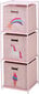 Lastetoa riiul Storage Solutions, roosa hind ja info | Riiulid lastele | hansapost.ee