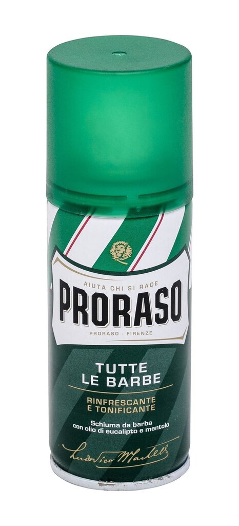 Värskendav raseerimisvaht Proraso 100 ml цена и информация | Raseerimisvahendid | hansapost.ee