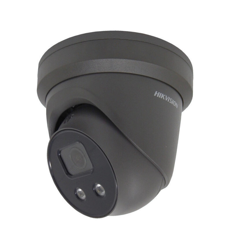 IP camera Dome, AcuSense, 4MP, F2.8mm(103°), PoE, IR up to 30m, microphone, micro SD up to 256GB, IP66, black, Hikvision цена и информация | Valvekaamerad | hansapost.ee