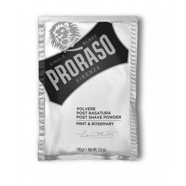 Raseerimisjärgne puuder mündi ja rosmariini lõhnaga Proraso Post Shave Powder 100 g hind ja info | Raseerimisvahendid | hansapost.ee