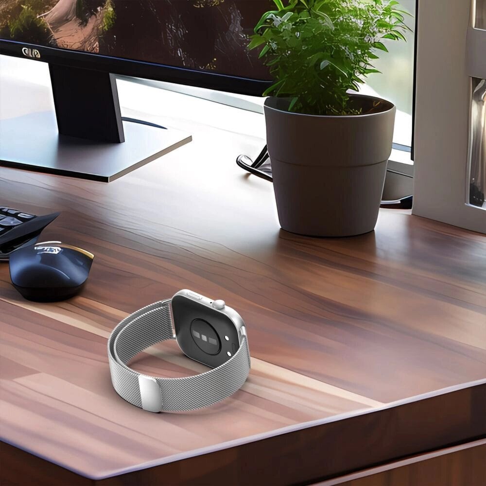 Tech-Protect MilaneseBand rihm Huawei Watch Fit 3, must hind ja info | Nutikellade aksessuaarid ja tarvikud | hansapost.ee