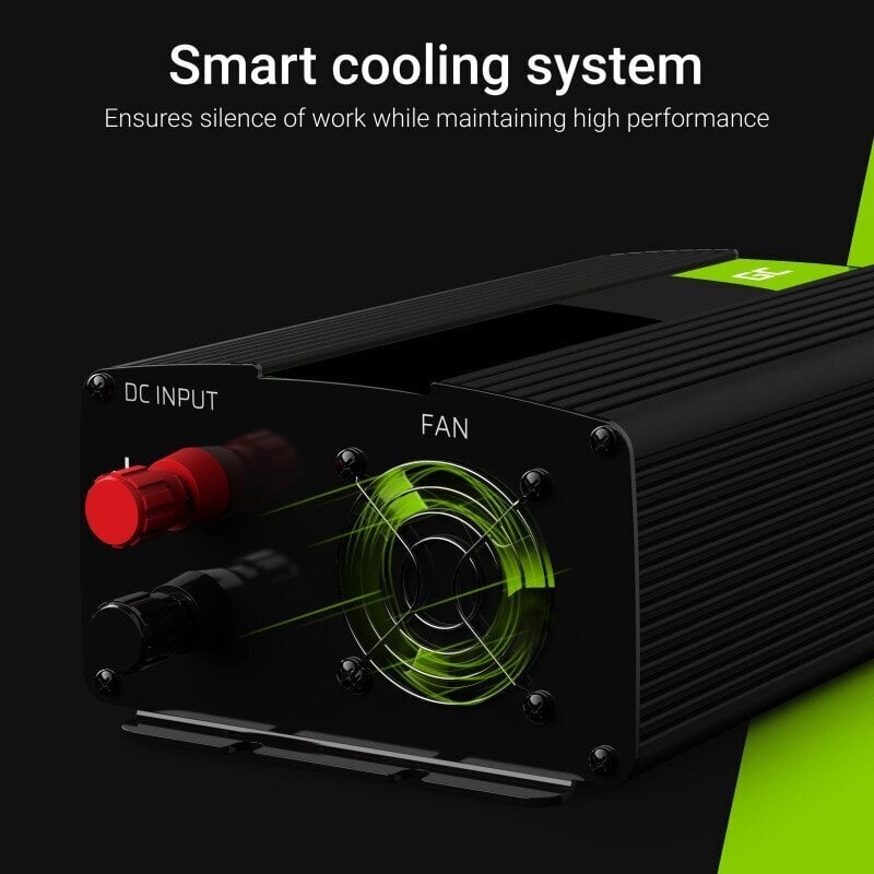 Inverter Green Cell INV02UK, 300/600W hind ja info | Inverterid ja muundurid | hansapost.ee