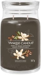 Vanilla Bean Espresso - Yankee Candle Signature - большая свеча с двумя фитилями - новинка 2023 года цена и информация | Подсвечники, свечи | hansapost.ee