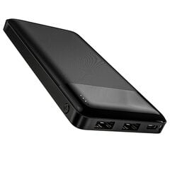 Väline aku Power Bank Hoco J72 10000mAh must hind ja info | Hoco Mobiiltelefonid ja lisatarvikud | hansapost.ee