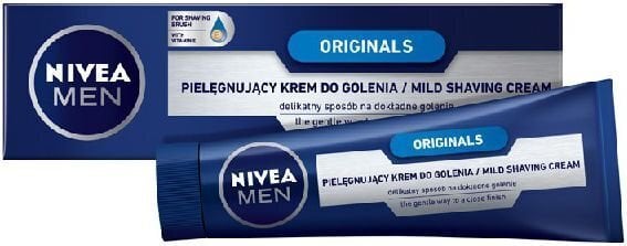 Raseerimiskreem Nivea For Men Originals 100 ml цена и информация | Raseerimisvahendid | hansapost.ee