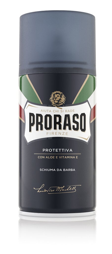 Niisutav raseerimisvaht Proraso Blue Line Shaving Foam 300 ml цена и информация | Raseerimisvahendid | hansapost.ee