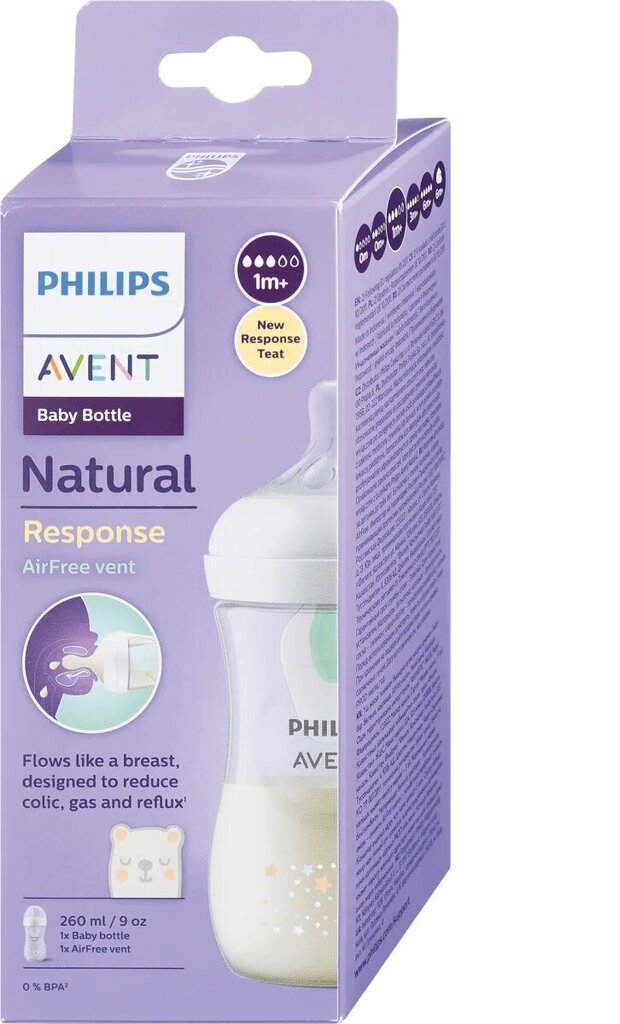 Pudel Philips Avent SCY673/82, 1+ kuu, 260 ml цена и информация | Lutipudelid ja tarvikud | hansapost.ee