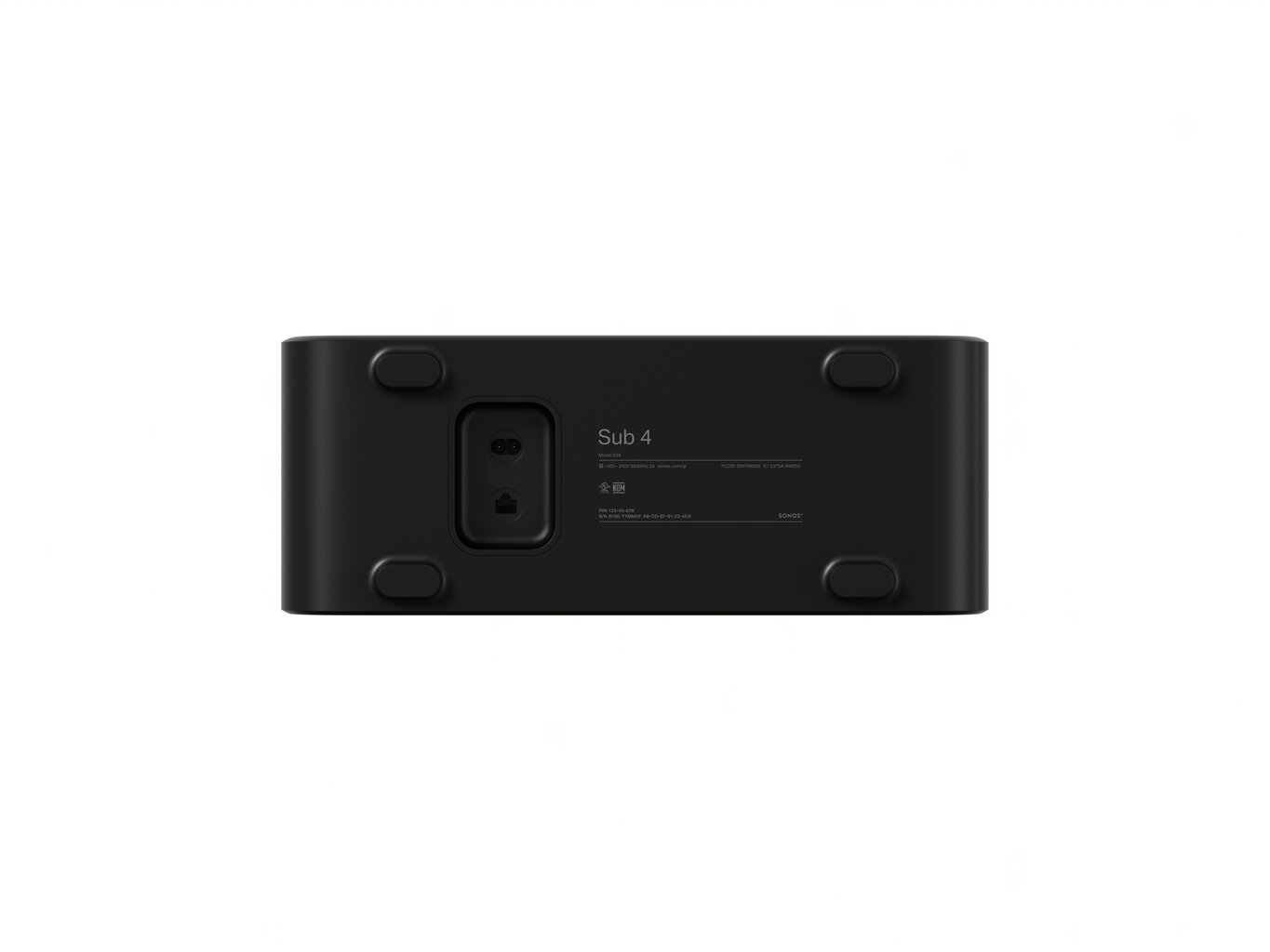 Sonos Sub 4 Black SUBG4EU1BLK hind ja info | Ribakõlarid ja koduaudio süsteemid | hansapost.ee