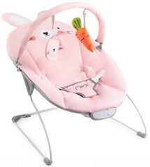 Лежак MoMi Glossy Bunny, pink цена и информация | Шезлонги и качели | hansapost.ee