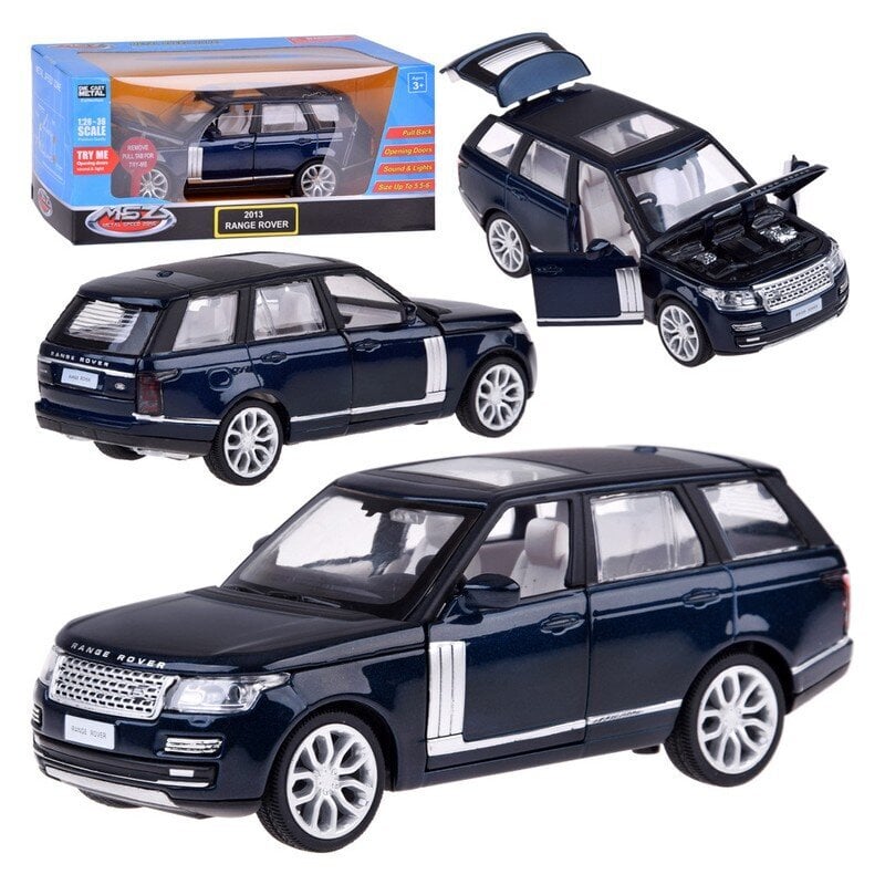 Automudel MSZ Range Rover 2013 ZA5048, must hind ja info | Mänguasjad poistele | hansapost.ee