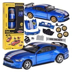 Auto koos lisadega Jokomisiada Ford Mustang GT ZA5057, sinine price and information | Toys for boys | hansapost.ee