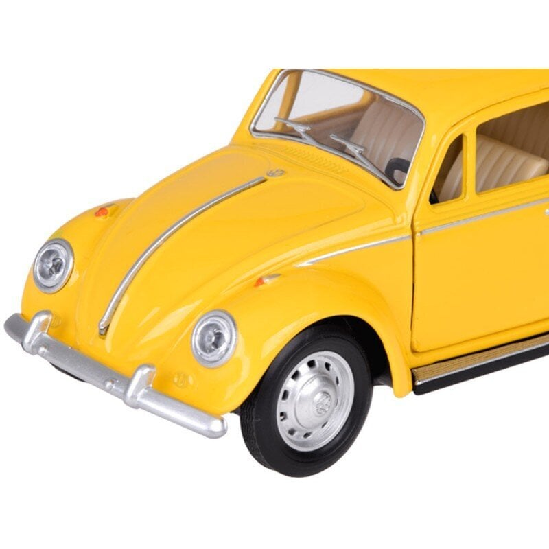 Automudel Volkswagen Classical Beetle 1967 ZA5055, kollane hind ja info | Mänguasjad poistele | hansapost.ee