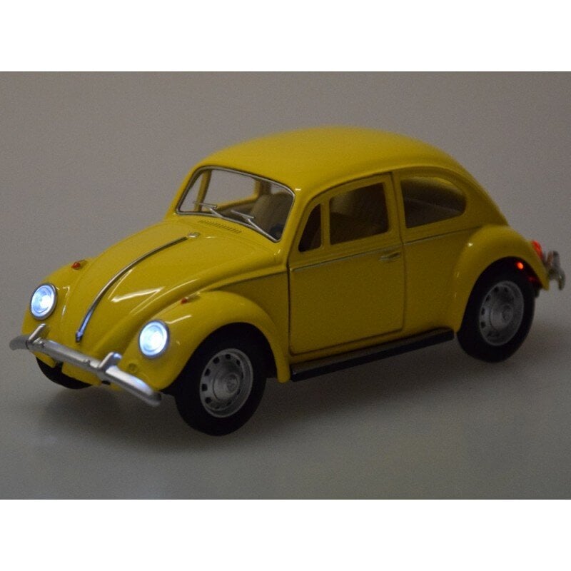 Automudel Volkswagen Classical Beetle 1967 ZA5055, kollane цена и информация | Mänguasjad poistele | hansapost.ee