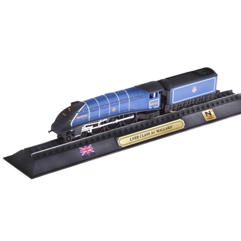 Kaasaegne veduri Collectors mudel ﻿LNER CLASS A4 MALLARD 1:160 цена и информация | Klotsid ja konstruktorid | hansapost.ee