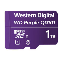 Карта памяти Western Digital Purple 1000 ГБ MicroSDXC UHS-I цена и информация | Карты памяти для фотоаппаратов | hansapost.ee