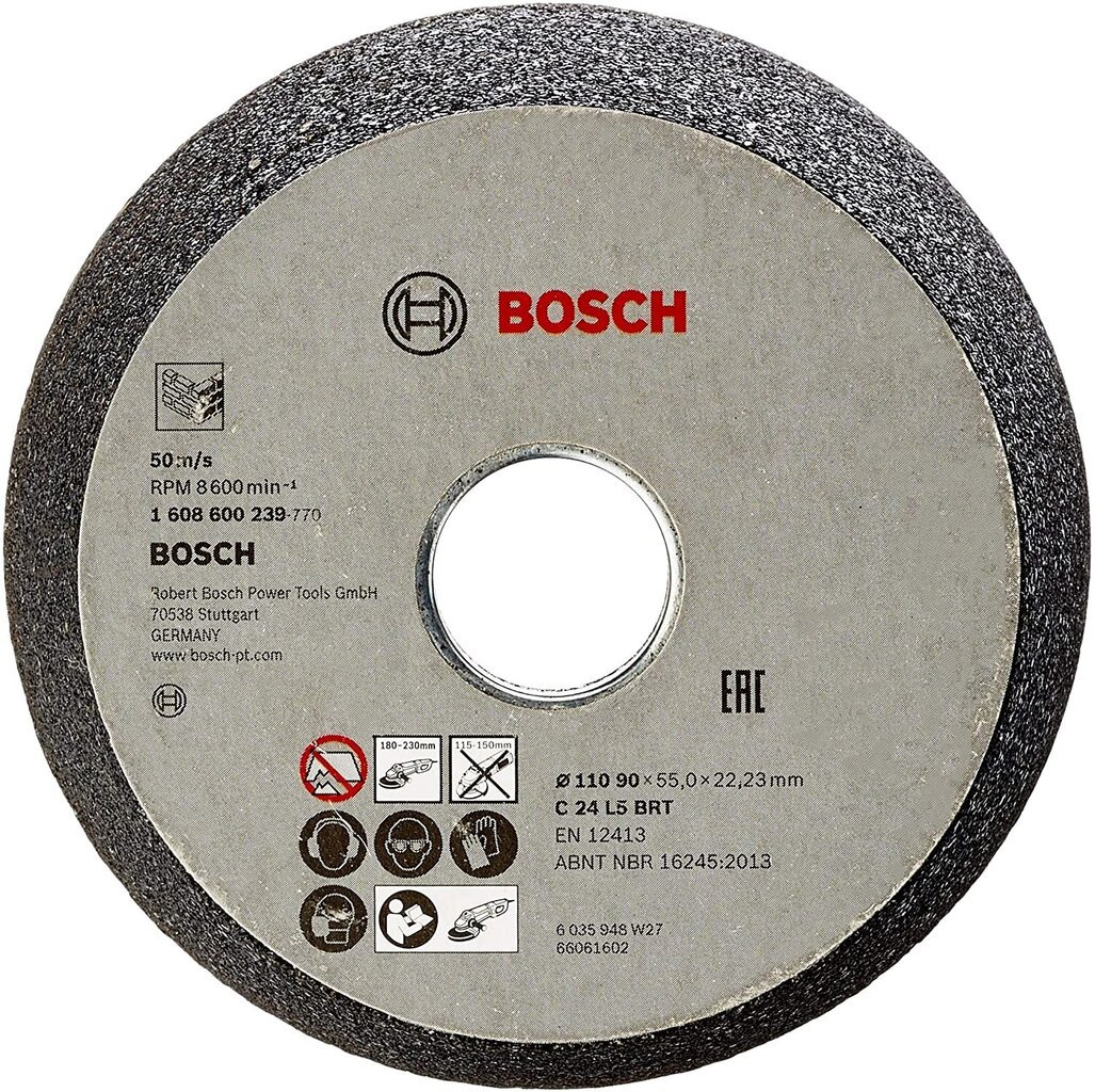 Lihvimistops Bosch Ø90-110 mm; P24 hind ja info | Käsitööriistad | hansapost.ee