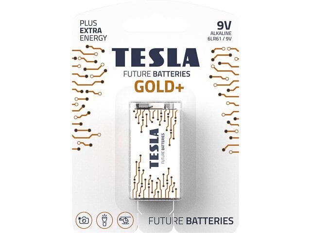 Patareid "Tesla" 9V Gold + 6LR61 цена и информация | Patareid | hansapost.ee