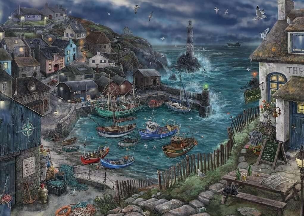 Pusle Ravensburger Escape Treacherous Harbor, 759 tk цена и информация | Pusled lastele ja täiskasvanutele | hansapost.ee