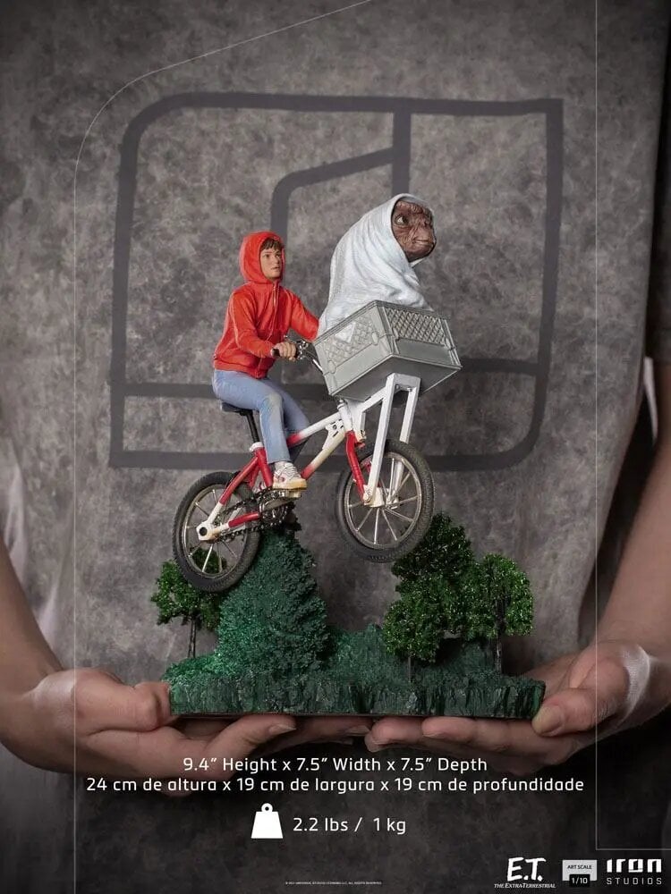 E.T. nežemiško 1/10 E.T. & Elliot 24 cm цена и информация | Fännitooted mänguritele | hansapost.ee