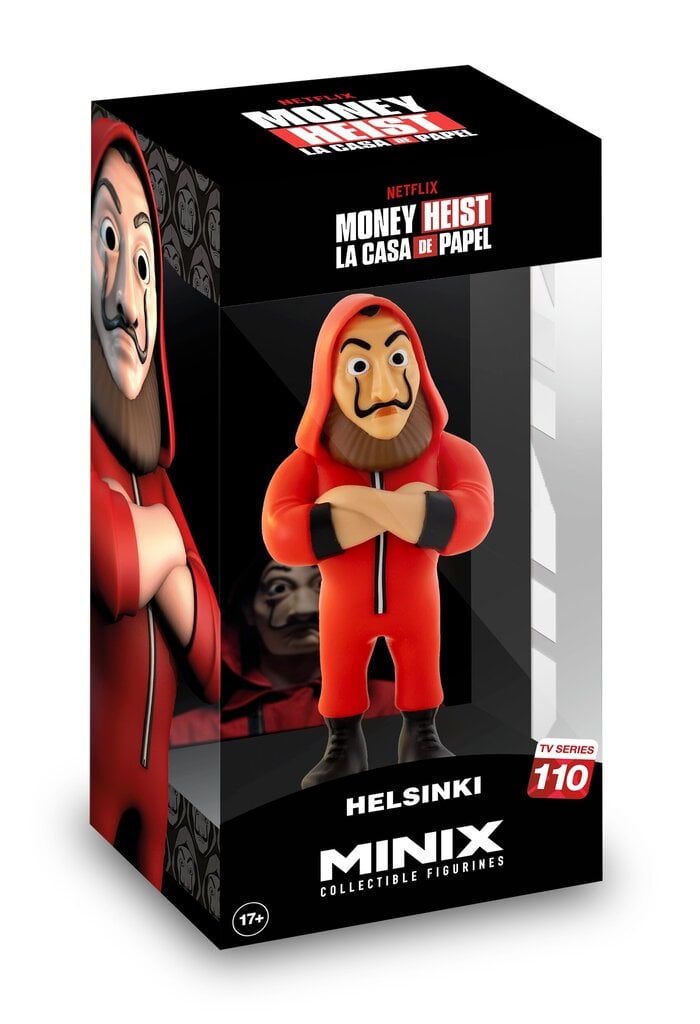 Minix Figuur Money Heist Helsinki W/ Mask цена и информация | Fännitooted mänguritele | hansapost.ee