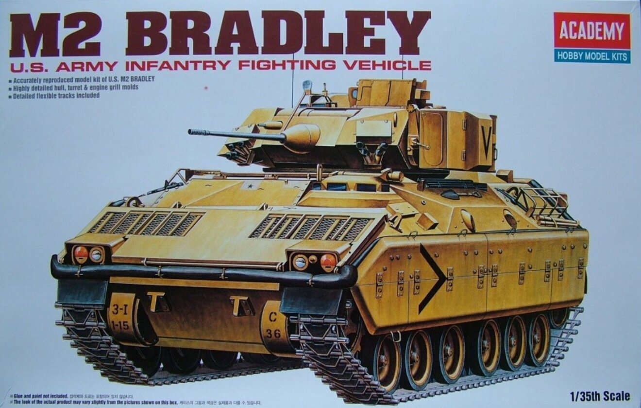 Liimitav mudel Academy 13237 M2 BRADLY OIF 1/35 цена и информация | Liimitavad mudelid | hansapost.ee