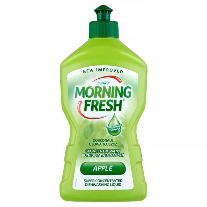 Nõudepesuvahend Morining Fresh Apple, 450ml, õunalõhn цена и информация | Nõudepesuvahendid | hansapost.ee