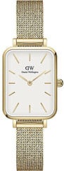 Daniel Wellington Quadro 20X26 Pressed Evergold G White DW00100556 цена и информация | Женские часы | hansapost.ee