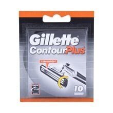 Бритвенные головки мужские Gillette Contour Plus 10 шт. цена и информация | Gillette Духи, косметика | hansapost.ee