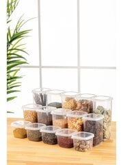 Hermia Säilituspurkide komplekt, 15-osaline price and information | Food storage containers | hansapost.ee