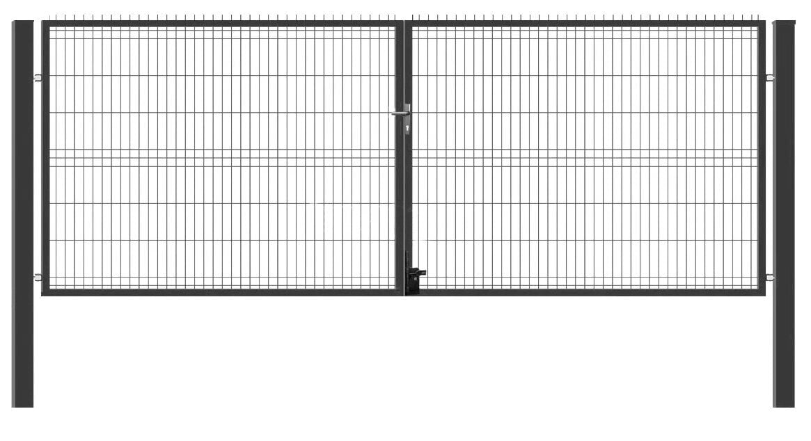 Kahe postiga värav 1530x3000 mm hind ja info | Aiad, murupiirded, aiavõrgud | hansapost.ee