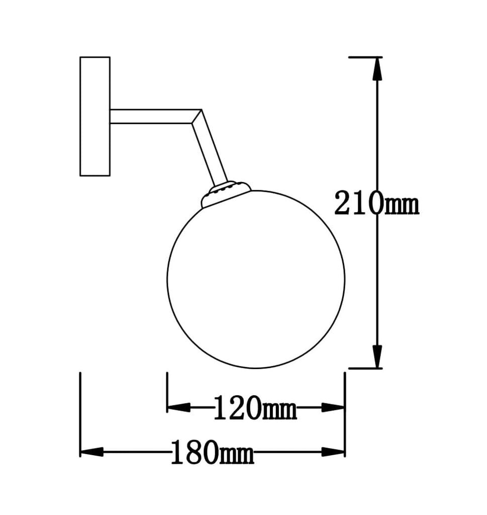 Seinavalgusti Light Prestige Dorado hind ja info | Seinavalgustid | hansapost.ee