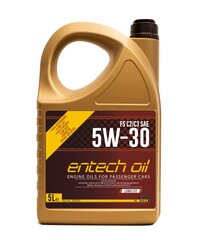 Масло моторное Entech Oil 5w30 FS C2/C3, 5л цена и информация | Моторные масла | hansapost.ee