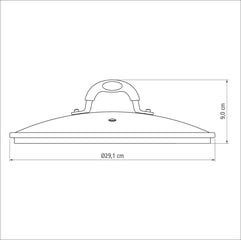 Klaaskaas Tramontina Monaco, 28 cm hind ja info | Pannid | hansapost.ee