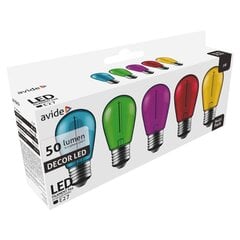 Avide LED pirnid 1W E27 Decor Filament, 5 tk hind ja info | Lambipirnid ja LED-pirnid | hansapost.ee