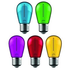 Avide LED pirnid 1W E27 Decor Filament, 5 tk hind ja info | Avide Remondikaubad, sanitaartehnika ja kütteseadmed | hansapost.ee