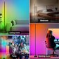 Smart RGB LED põrandalamp G.Lux GD-Rainbow-F Black цена и информация | Põrandalambid | hansapost.ee