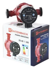 Tsirkuleeriv elektrooniline pump IBO Rohtenbach 25-60 / 180 hind ja info | Tsirkulatsioonipumbad, sukelpumbad ja vibropumbad | hansapost.ee