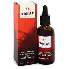 Habeme- ja raseerimisõli Tabac Original 50 ml цена и информация | Средства для бритья | hansapost.ee