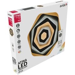 LED-laevalgusti Avide Atina 85W puldiga hind ja info | Laelambid | hansapost.ee