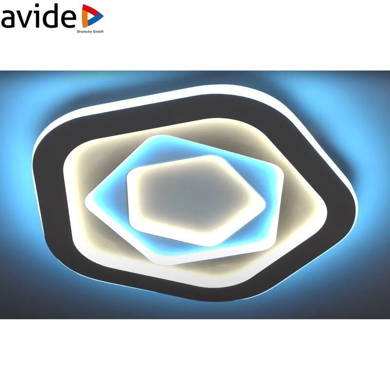 Avide LED-laevalgusti Adair 102W puldiga hind ja info | Laelambid | hansapost.ee