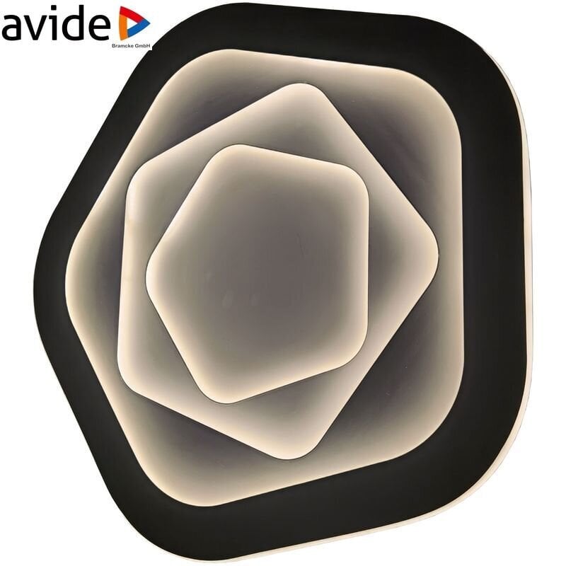 Avide LED-laevalgusti Adair 102W puldiga hind ja info | Laelambid | hansapost.ee