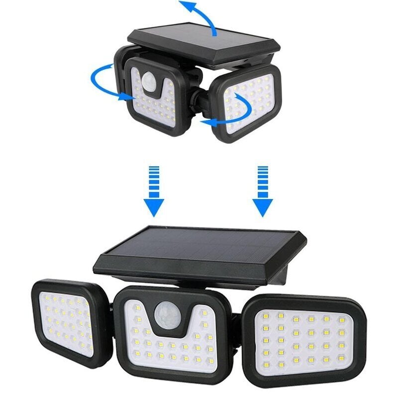 Prožektor LED Entac Solar 15W SMD PIR цена и информация | Aiavalgustid ja õuevalgustid | hansapost.ee