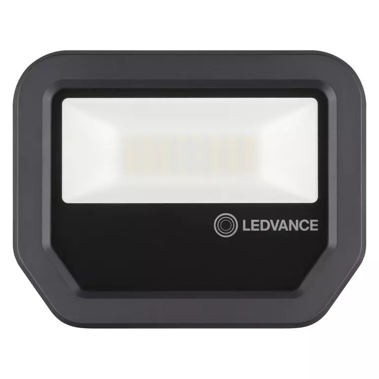 LED prožektor Ledvance prožektor PFM 20W / 4000K IP65 BK цена и информация | Aiavalgustid ja õuevalgustid | hansapost.ee