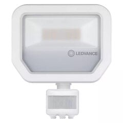 Светодиодный прожектор Ledvance PFM, с датчиком движения, 20W/4000K, IP65 WT цена и информация | Уличные светильники | hansapost.ee