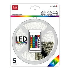 LED-riba valgus Avide RGB 5050 kaugjuhtimispuldiga IP65, 5m hind ja info | Avide Remondikaubad, sanitaartehnika ja kütteseadmed | hansapost.ee