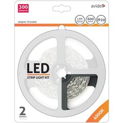 LED-riba Avide SMD 4000K adapteriga IP20, 2 m hind ja info | Avide Elektriseadmed | hansapost.ee