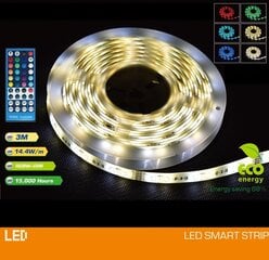 LED лента RGB+W 3м с ДУ цена и информация | Светодиодные ленты | hansapost.ee