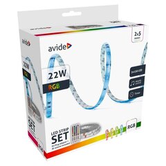 Светодиодная лента Avide 22W RGB 10м Music control, с пультом, IP65 цена и информация | Светодиодные ленты | hansapost.ee