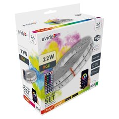 Led riba Avide 22W RGB WIFI+muusikajuhtimine, puldiga, IP65, 10 m hind ja info | Avide Elektriseadmed | hansapost.ee