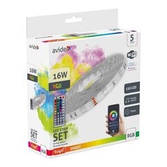 LED riba Avide 16W RGB 5m WIFI+muusikajuhtimine, puldiga, IP65 hind ja info | Avide Elektriseadmed | hansapost.ee